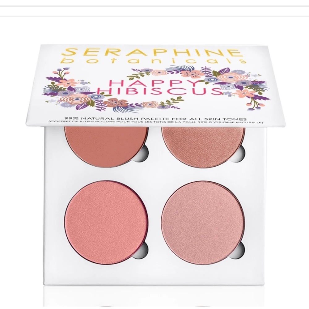 Seraphine botanicals Happy Hibiscus Blush Pallet